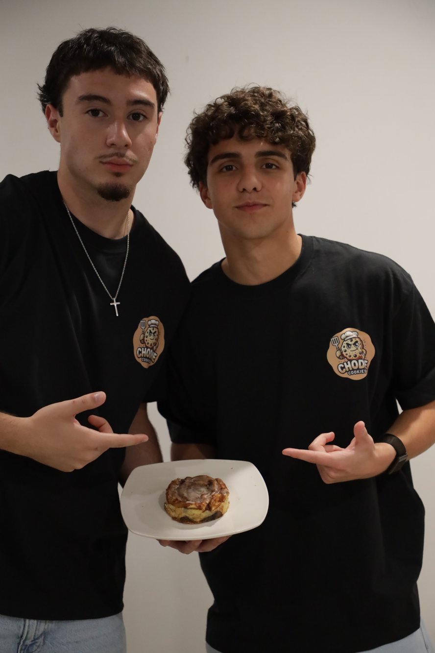 Chodie Cookies tee — front